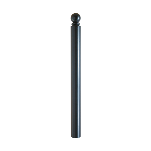 Ornamental bollard | Series 485B | � 82 mm | removable, self-engaging lockincluding ground rosette, with hot-dip galvanized groundsocket part-no. 470.10, approx. 500 mm below ground | with triangular locking mechanism acc. with DIN 3223 | without eyelet